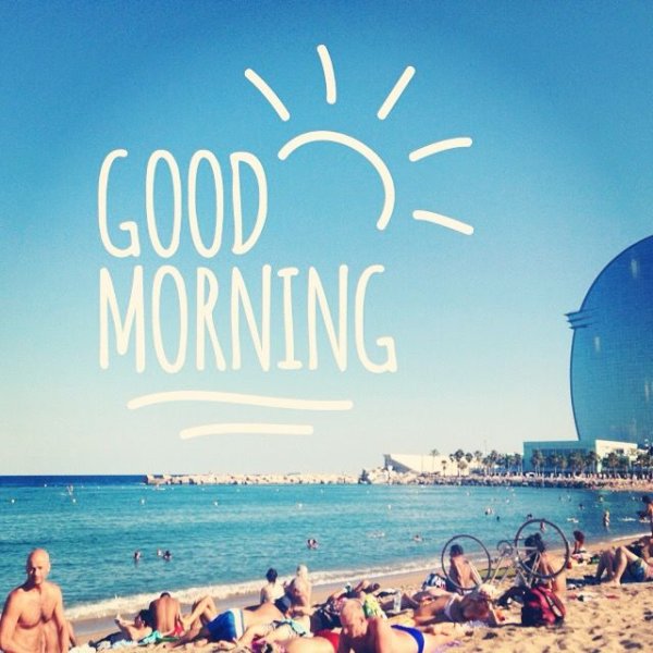 Good morning картинки море