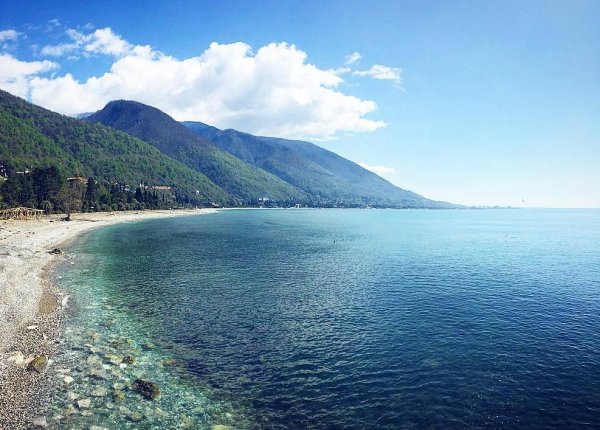 Абхазия Гагры море