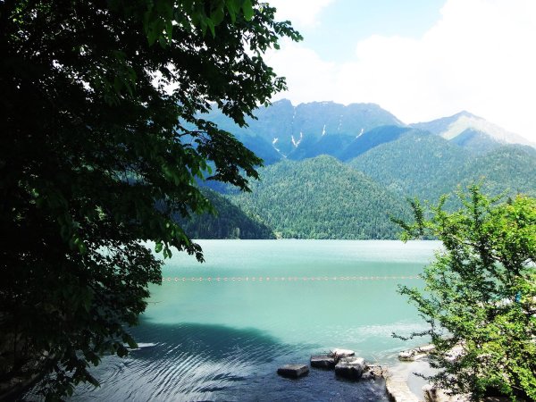 Пляж Бичвинта Пицунда