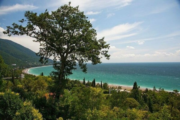 Пляжи Абхазии песчаные Мюссера