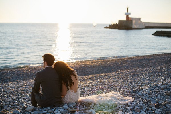 Красивый вид на море