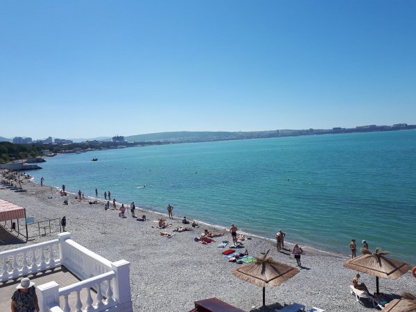 Центральный пляж Геленджика