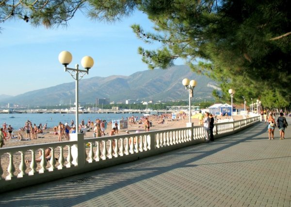 Черное море Кабардинка пляж