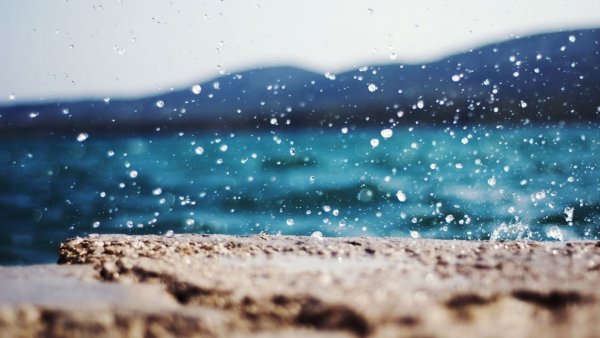 Фартук для кухни море