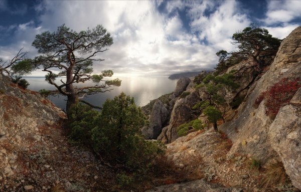 Природа море горы