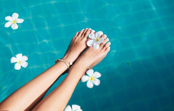 Красивый педикюр