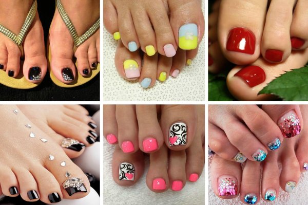 Маникюр и педикюр на море