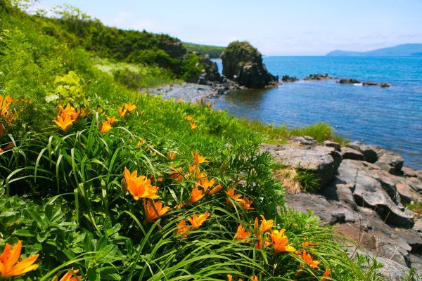 Японское море Андреевка скалы