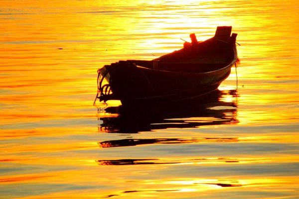 Лодка на пляже