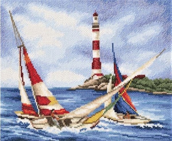 Схемы вышивки крестом морские пейзажи