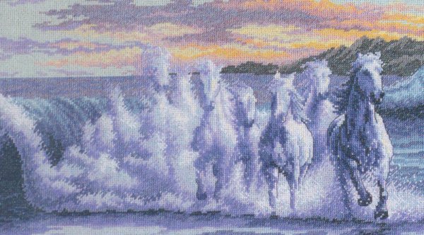 Вышивка Матренин Посад корабль