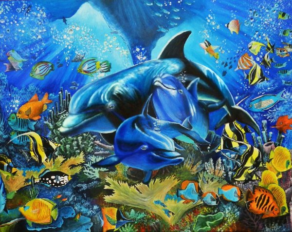 Фотообои морские обитатели