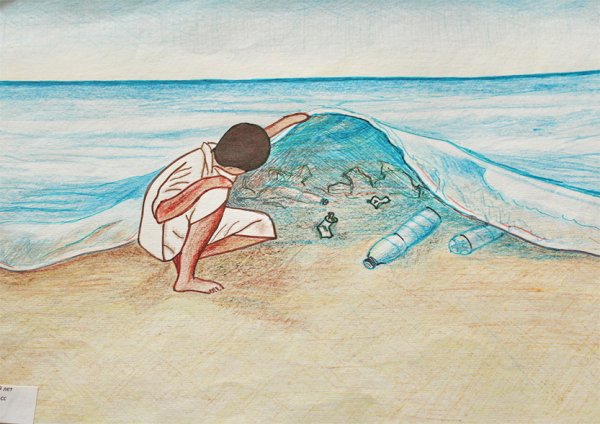 Рисунок на тему море