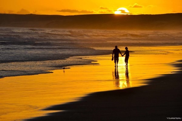 Любовь на берегу моря