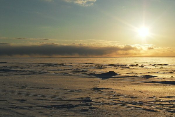 Белое море зимой