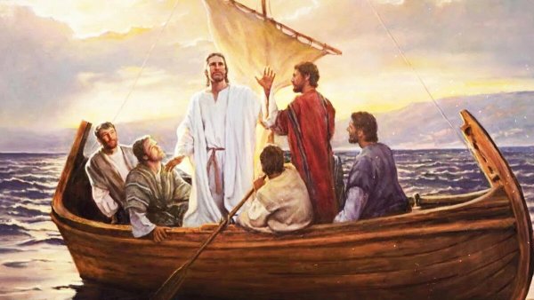 Иисус успокаивает бурю
