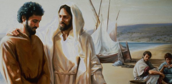 Петр ученик Христа