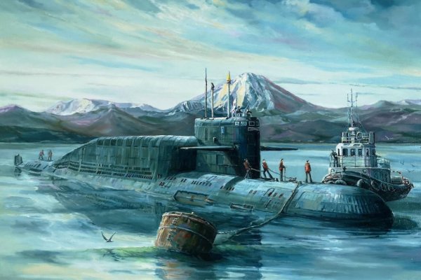Олег Юдин картины подводных лодок