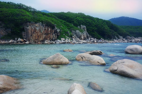 Бухта Окуневая Приморский край