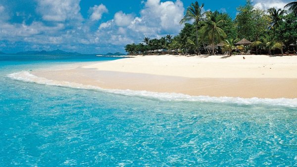 Парадиз остров Карибского моря