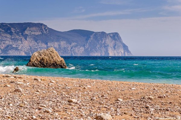 Мыс Фиолент пляж Васили