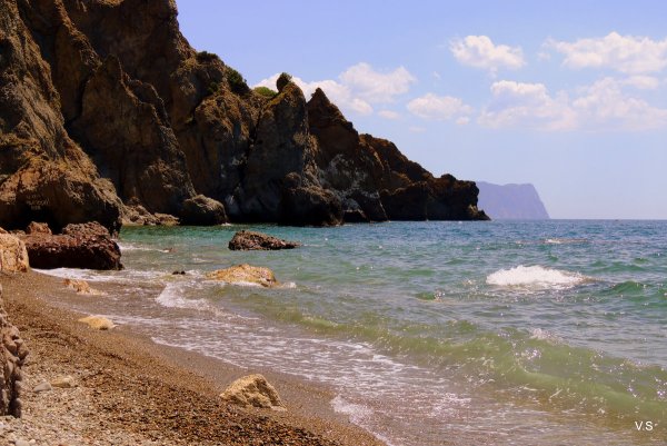 Пляжи Крыма Ласпи Батилиман Фиолент