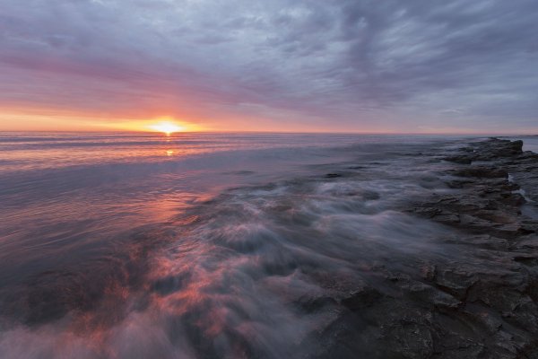 Берег Каспийского моря Дагестан