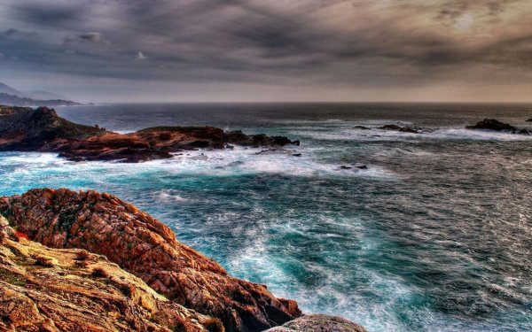 Северный морской пейзаж