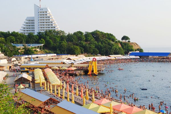 Пляж малая бухта Анапа