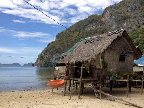 Пляжный домик