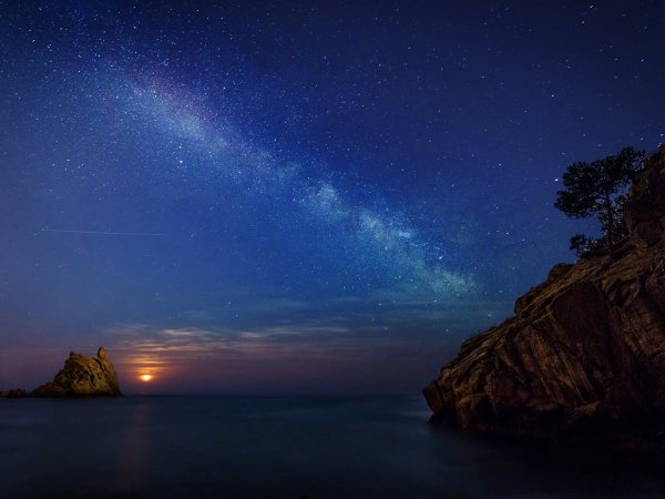 Море ночь звезды