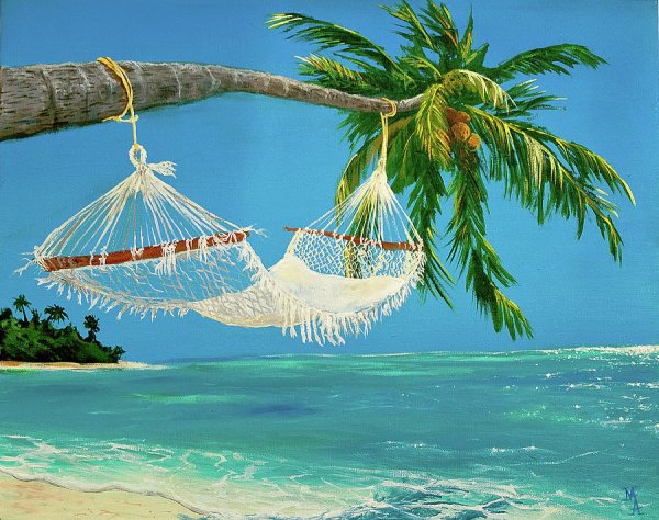 Под пальмой