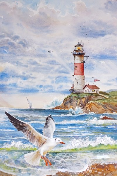 Маяк Владивосток Чайка