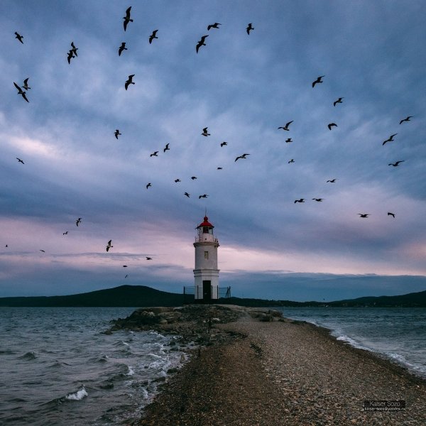 Маяк Токаревский море