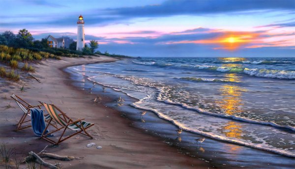 Даррелл Буш картины пейзажи