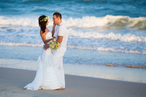 Красивая свадьба на море