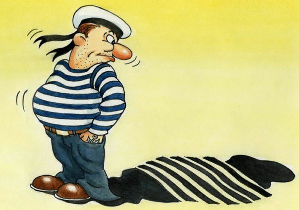 Моряк карикатура