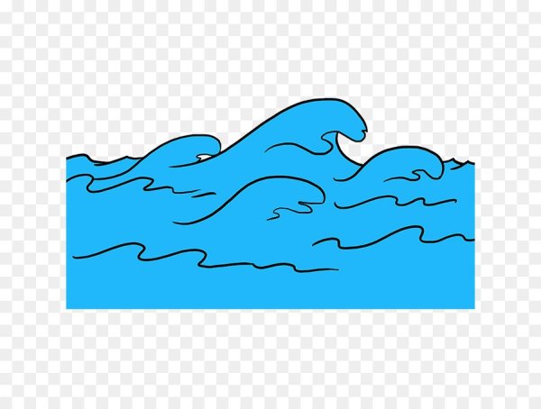 Волны мультяшные