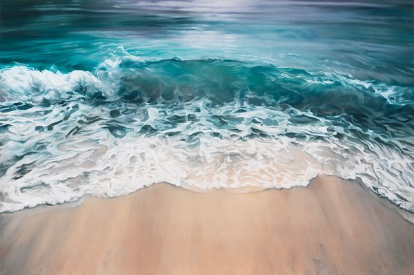 Изображение волны в стиле