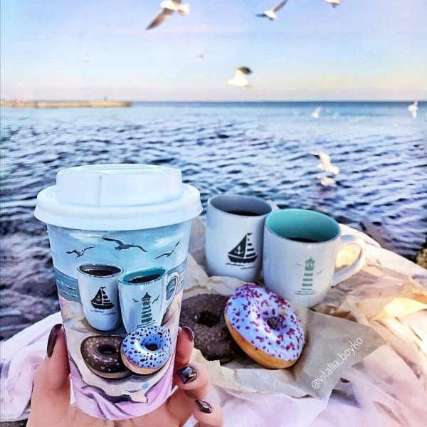 Ракушка в руке