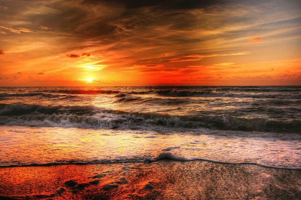 Красивая природа море