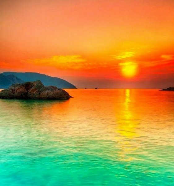 Природа море