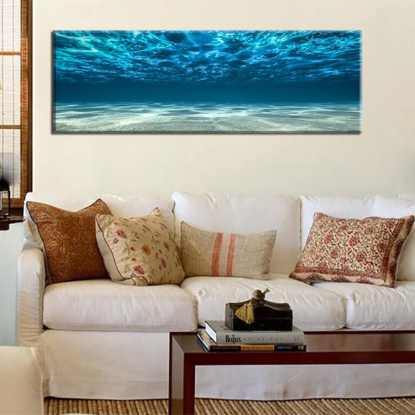 Картины с морем в интерьере