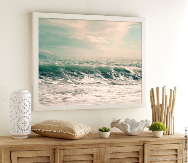 Морской пейзаж в интерьере