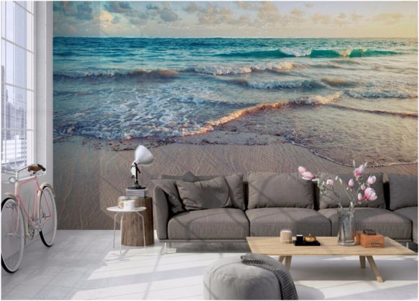 Морской пейзаж в интерьере