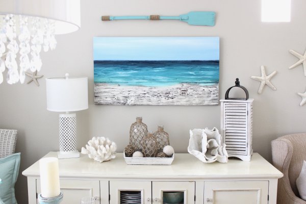 Картины в морском стиле в интерьере
