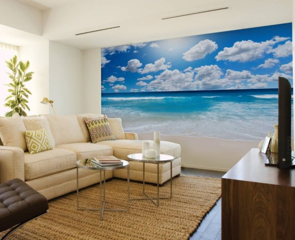 Фотопанно в интерьере