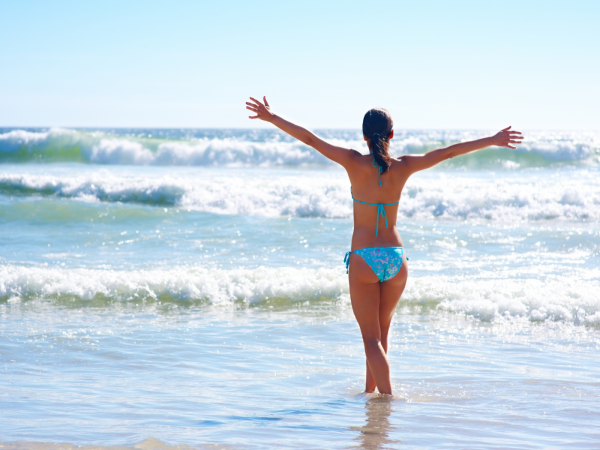 Красивые девушки на море