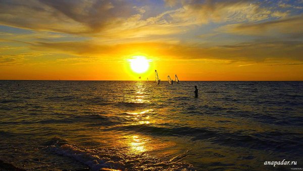 Черное море зимой Анапа