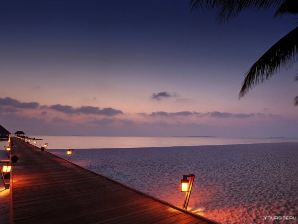 Сансет Бич Мальдивы
